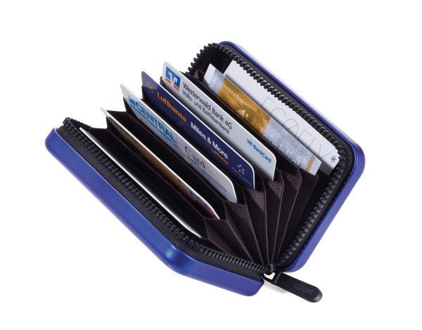 EAN 4024023037498 - TROIKA CCC04-BL Funda Azul Aluminio, Poliéster imagen 2