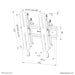 EAN 8717371448783 - Neomounts WL35S-850BL12 soporte para TV 165,1 cm (65") Negro imagen 20