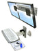 EAN 698833007336 - Ergotron Neo-Flex Dual Monitor Wall Mount 61 cm (24") Pared Plata imagen 2