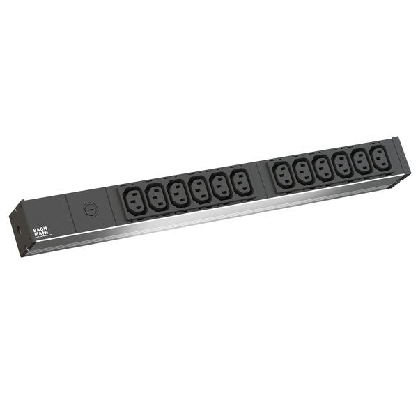 EAN 4057298003264 - Bachmann 800.2284 unidad de distribución de energía (PDU) 12 salidas AC 1U Negro imagen 1