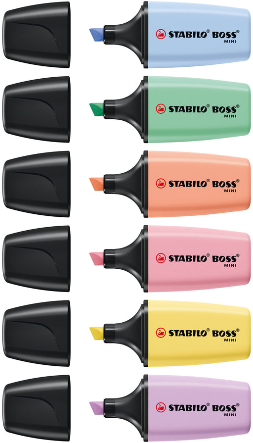 EAN 4006381616928 - STABILO BOSS MINI marcador 6 pieza(s) Punta de cincel Multicolor imagen 2