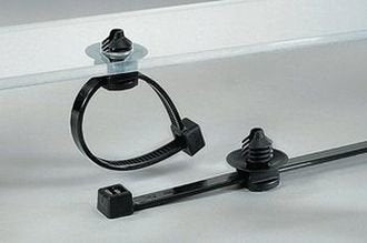 EAN 4031026203478 - Hellermann Tyton T30RFT5 presilla Poliamida Negro 500 pieza(s) imagen 1