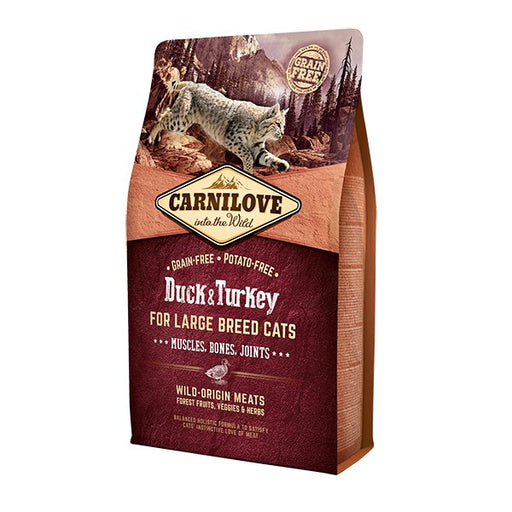 EAN 8595602512751 - CARNILOVE Duck & Turkey alimento seco para gatos 6 kg Adulto Pato, Pavo imagen 1