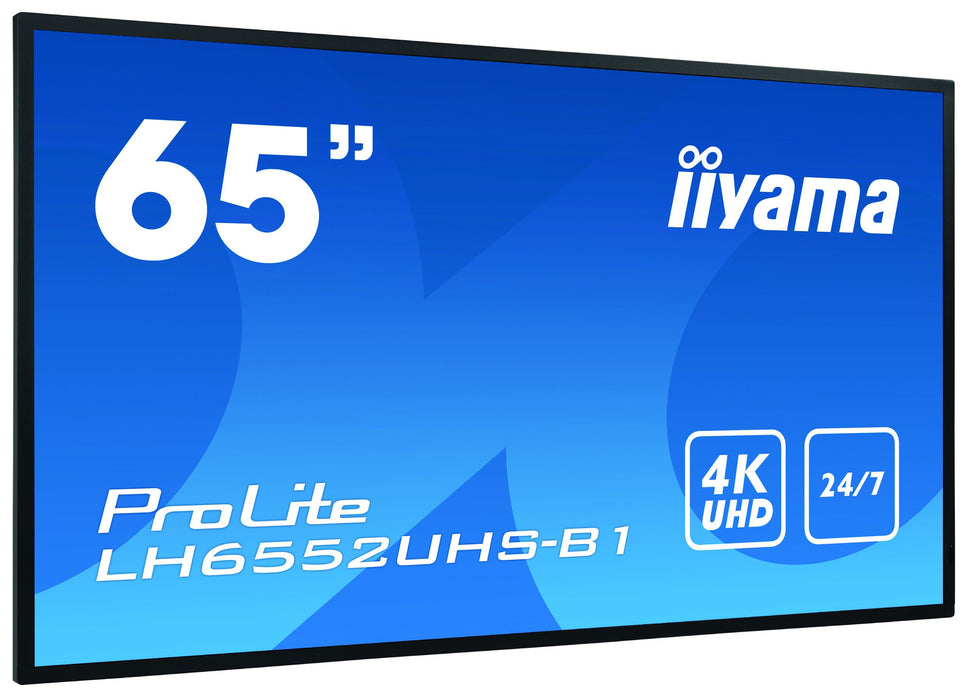 EAN 4948570118502 - iiyama LH6552UHS-B1 pantalla de señalización Pantalla plana para señalización digital 163,8 cm (64.5") IP imagen 9
