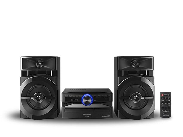 EAN 5025232856497 - Panasonic SC-UX100E-K sistema de audio para el hogar Minicadena de música para uso doméstico 300 W Negro imagen 1