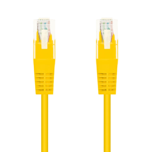 EAN 8433281003460 - Nanocable 10.20.0102-Y cable de red Amarillo 2 m Cat5e U/UTP (UTP) imagen 2