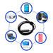 EAN 8052101433784 - Ewent EW1238 cable antirrobo Negro 1,8 m imagen 6