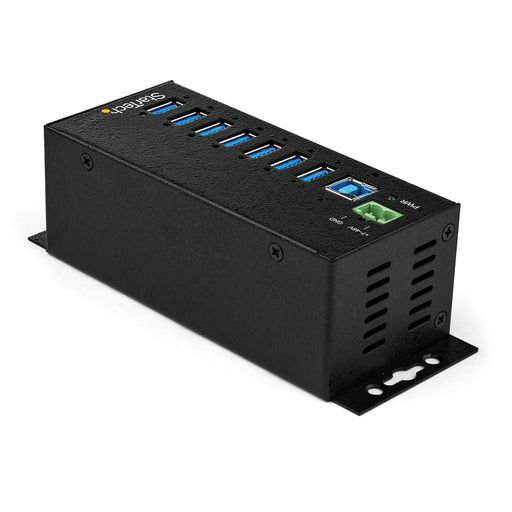 EAN 0065030881876 - StarTech.com HB30A7AME hub de interfaz USB 3.2 Gen 1 (3.1 Gen 1) Type-B 5000 Mbit/s Negro imagen 2