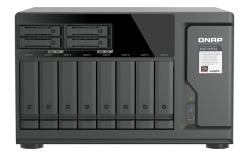 EAN 4711103091722 - QNAP TVS-H1277AX NAS Torre AMD Ryzen™ 5 16 GB DDR5 QNAP QTS Negro imagen 2