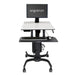 EAN 698833015959 - Ergotron WorkFit-C, Single LD Sit-Stand Workstation Negro, Gris Carro multimedia imagen 1