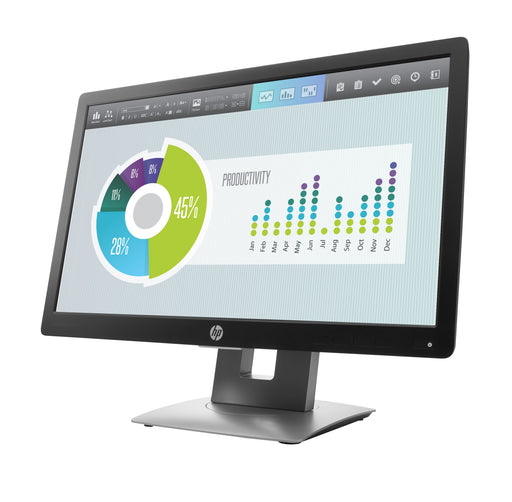 EAN 0889296442820 - HP EliteDisplay E202 pantalla para PC 50,8 cm (20") 1600 x 900 Pixeles HD+ LED Negro, Plata imagen 2
