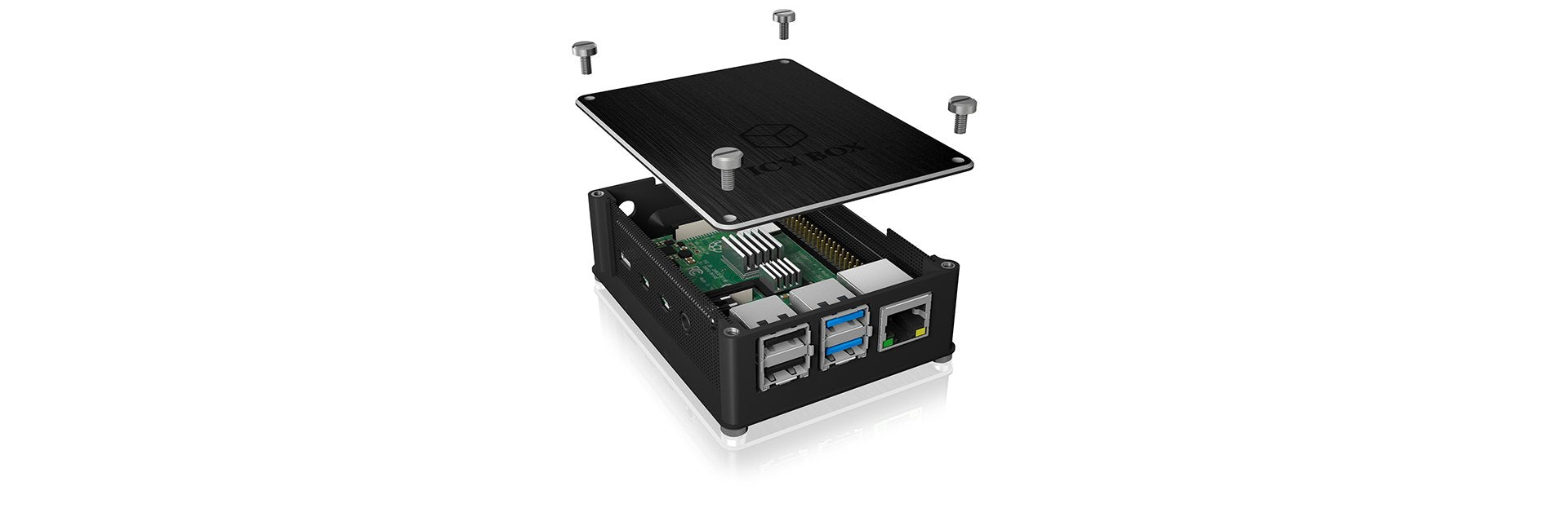 EAN 4250078169895 - ICY BOX IB-RP110 Funda Negro imagen 9