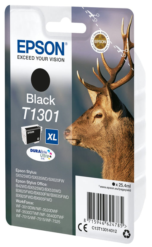 EAN 8715946624792 - Epson Stag T1301 cartucho de tinta 1 pieza(s) Original High (L) Yield Negro imagen 1