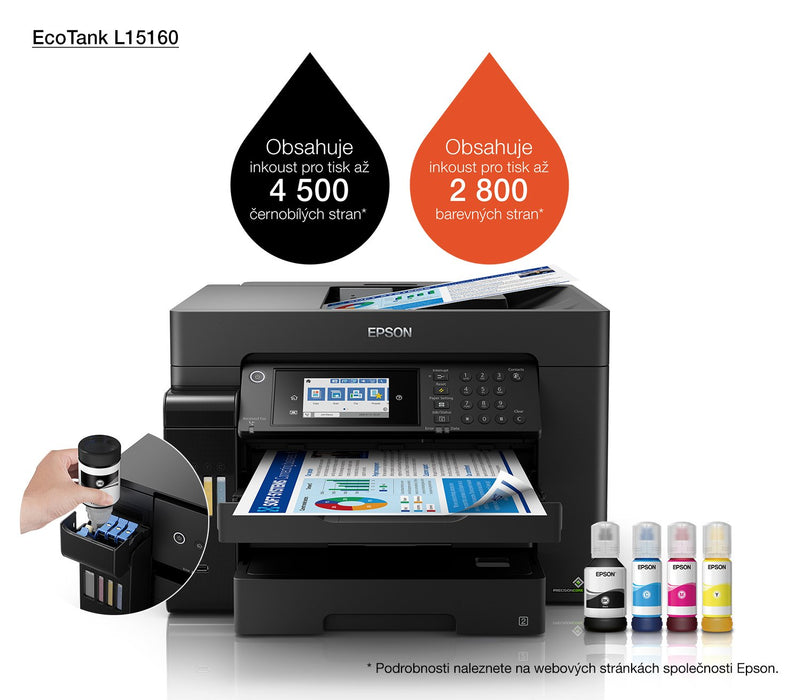 EAN 8715946667171 - Epson EcoTank L15160 Inyección de tinta A3+ 4800 x 1200 DPI 32 ppm Wifi imagen 16