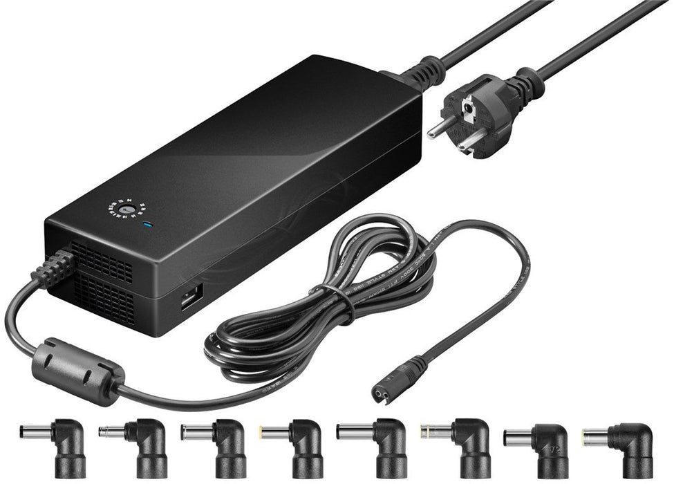 EAN 4040849550041 - Goobay 55004 adaptador e inversor de corriente Interior 134,5 W Negro imagen 1