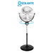 EAN 8436044538070 - Orbegozo PWS 3050 ventilador Negro, Acero inoxidable imagen 4