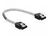 EAN 4043619853403 - DeLOCK 85340 cable de SATA 0,2 m SATA 7-pin Negro, Transparente imagen 1