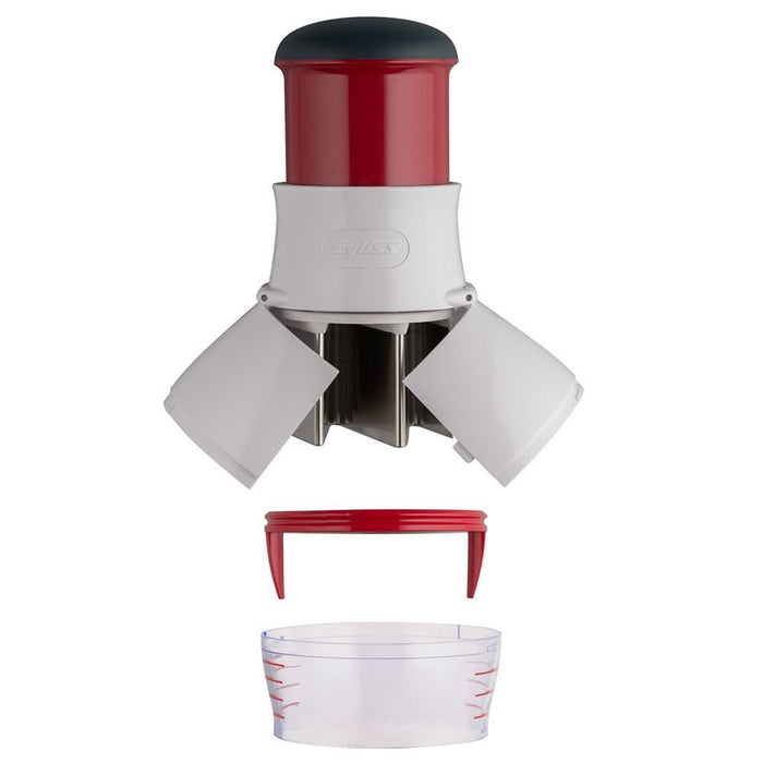 EAN 5011268882111 - Zyliss Zick Zick 2 picadora manual de alimentos Antracita, Rojo, Blanco imagen 2
