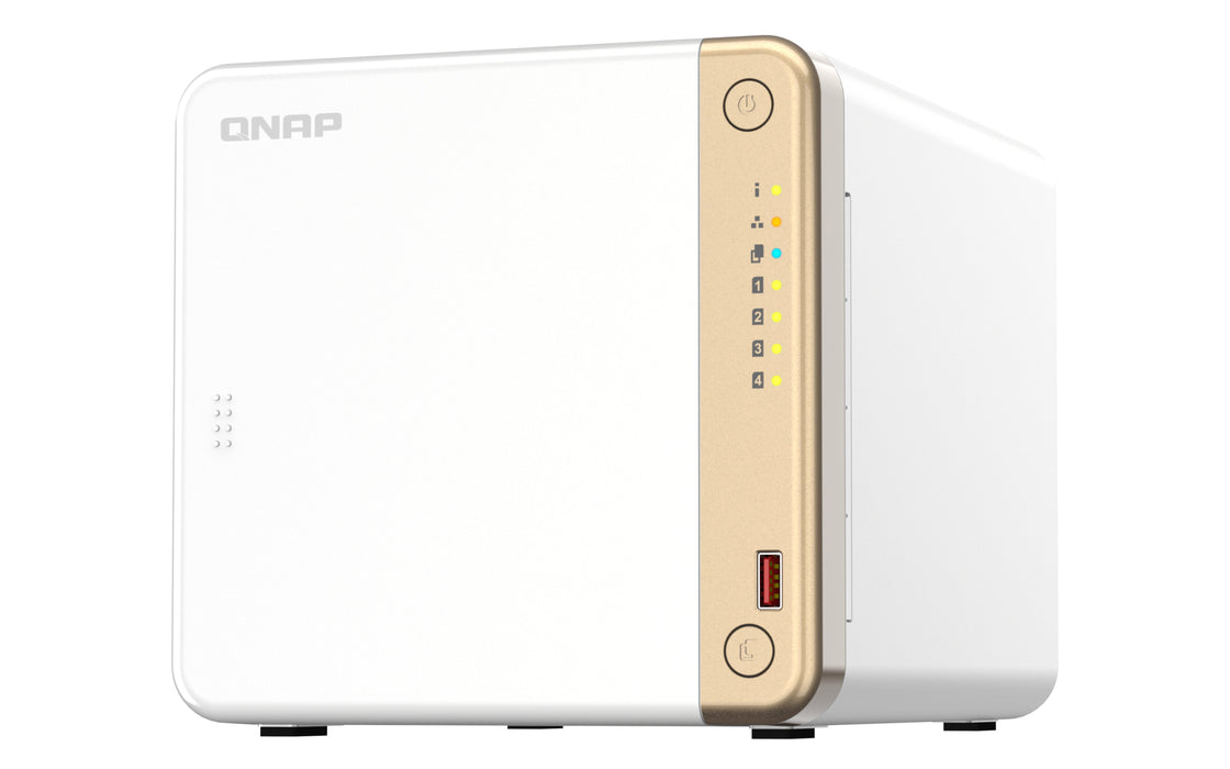 EAN 4711103081198 - QNAP TS-462-2G servidor de almacenamiento NAS Torre Intel® Celeron® N4505 2 GB DDR4 0 TB QNAP QTS Blanco imagen 7