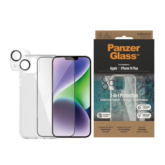 EAN 5711724204036 - PanzerGlass ® 3-in-1 Bundle iPhone 14 Plus Protector de pantalla Apple 1 pieza(s) imagen 2