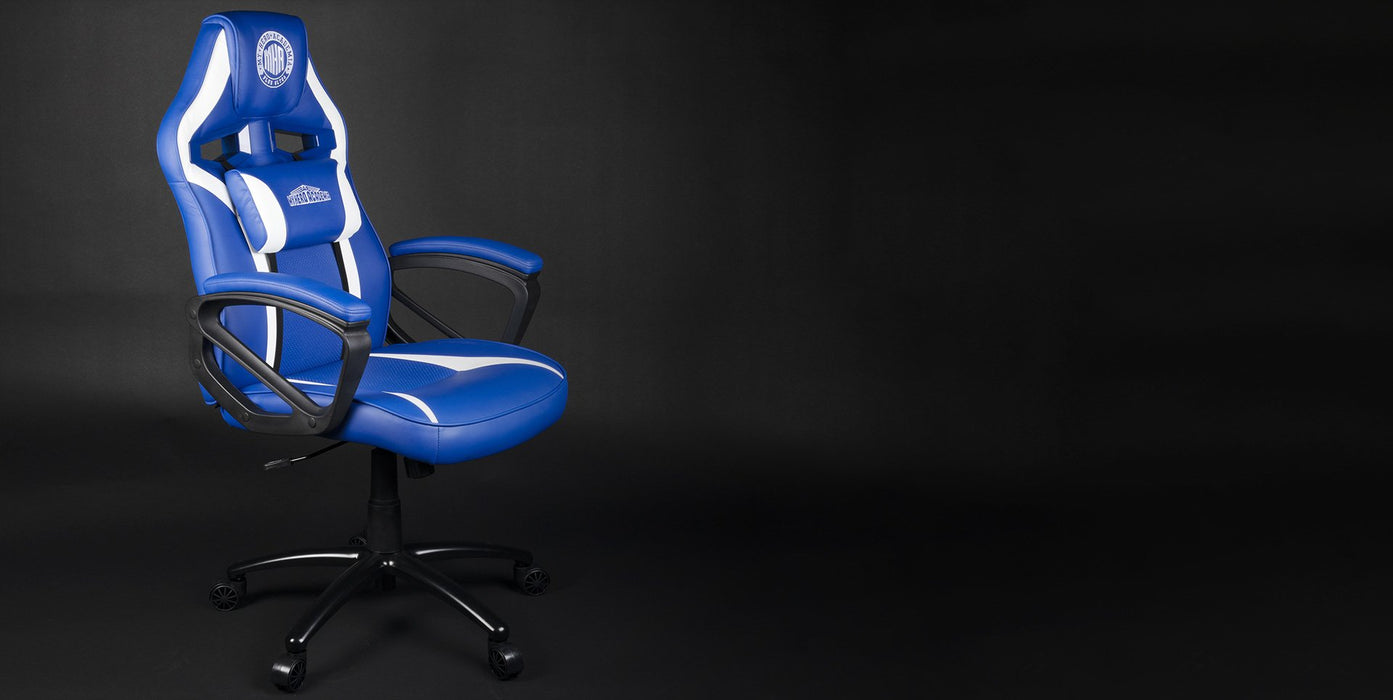 EAN 3328170287418 - Konix My Hero Academia KX MHA GAMING CHAIR Silla para videojuegos universal Asiento acolchado Azul, Blanc imagen 10