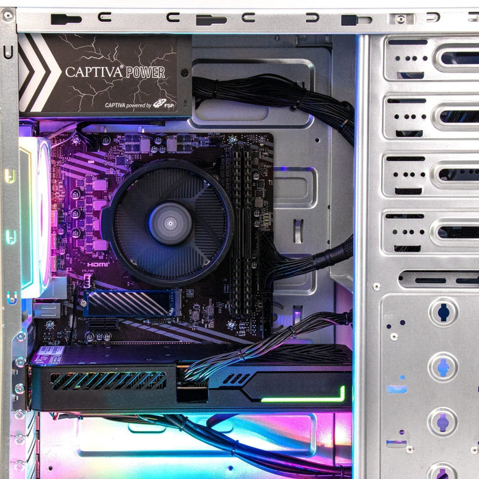 EAN 4046373929629 - CAPTIVA 92962 PCs/estación de trabajo AMD Ryzen™ 5 5500 16 GB DDR4-SDRAM 500 GB SSD NVIDIA GeForce RTX 50 imagen 2
