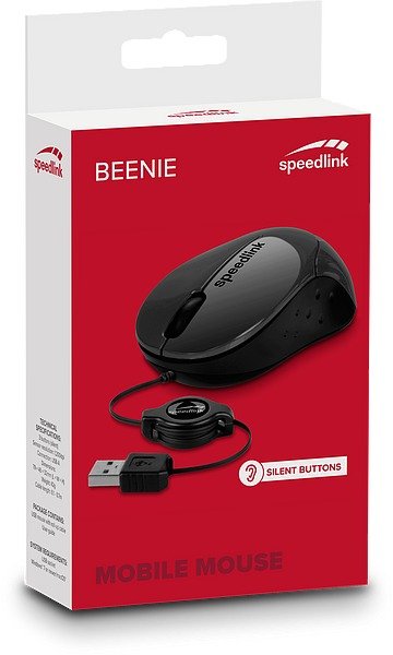 EAN 4027301208412 - SPEEDLINK Beenie ratón Oficina Ambidextro USB tipo A 1200 DPI imagen 3