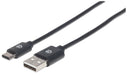 EAN 0766623354936 - Manhattan 354936 cable USB USB 2.0 3 m USB C USB A Negro imagen 1