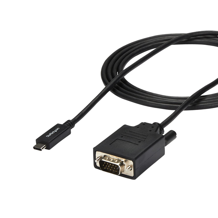 EAN 0065030865562 - StarTech.com CDP2VGAMM2MB adaptador de cable de vídeo VGA (D-Sub) Negro imagen 3