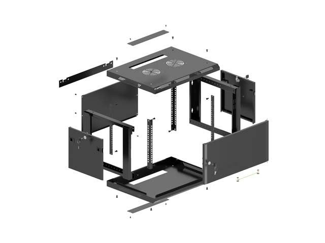 EAN 5901969447415 - Lanberg 4U Bastidor de pared imagen 12