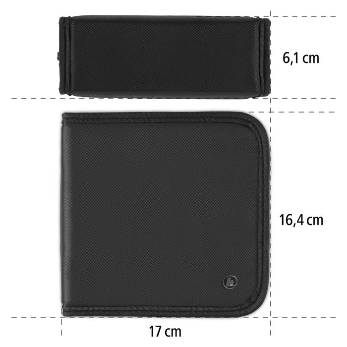 EAN 4007249338310 - Hama CD Wallet Nylon 40, black 50 discos Negro imagen 5
