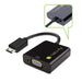 EAN 8057685302921 - Techly IDATA HDMI-VGA4 adaptador de cable de vídeo VGA (D-Sub) HDMI Type C (Mini) Negro imagen 5