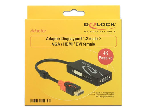 EAN 4043619629022 - DeLOCK 62902 base para portátil y replicador de puertos Alámbrico Negro imagen 2