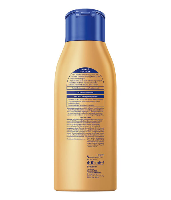 EAN 4006000083735 - NIVEA Sun Touch 400 ml Loción Mujeres imagen 2