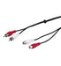 EAN 4040849504372 - Goobay AVK 125-1000 10.0m cable de audio 10 m 2 x RCA Negro imagen 1