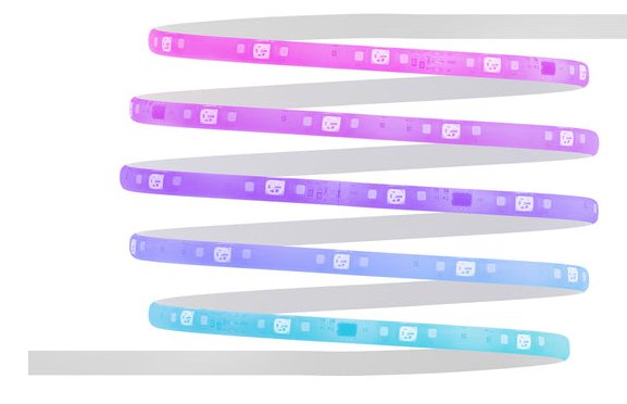 EAN 8721022291437 - Hombli HBLS-0324 cinta luminosa Regleta luminosa universal LED 18 W 5000 mm imagen 1