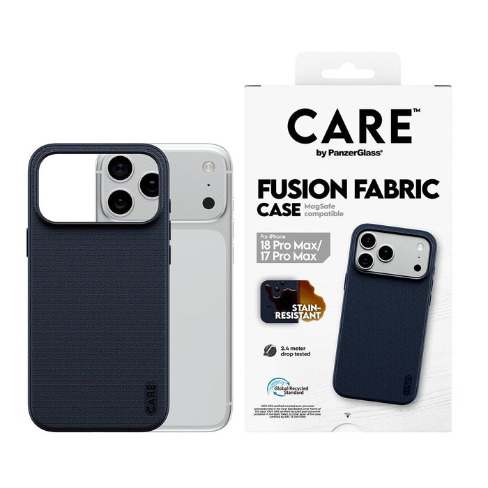 EAN 5715685044632 - PanzerGlass CARE™ by ® Fusion Fabric Case Blue w. MagSafe iPhone 18 Pro Max | 17 Pro Max funda para teléf imagen 2