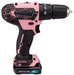 EAN 88381899758 - Makita HP333DSAP1 destornillador eléctrico y llave de impacto 1700 RPM Negro, Rosa imagen 7
