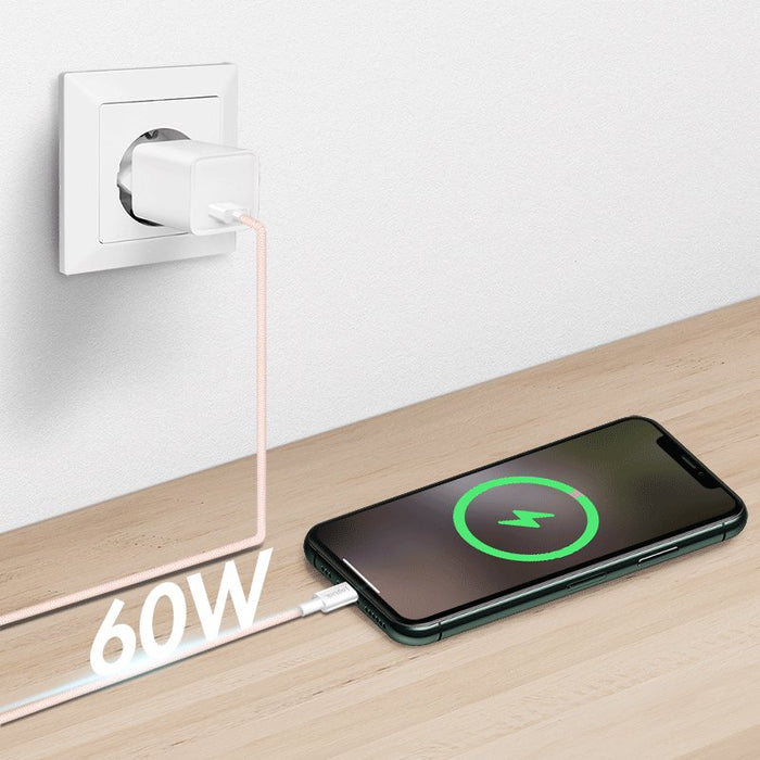 EAN 4052792077810 - LogiLink CU0323 cable USB USB 2.0 0,5 m USB A USB C Rosa imagen 4