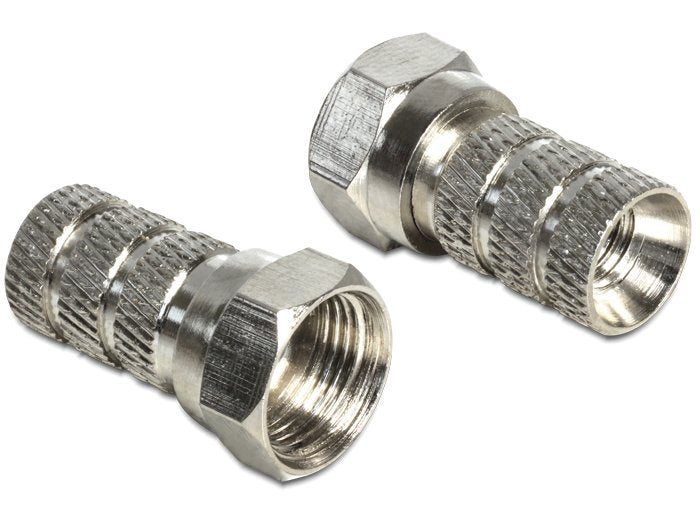 EAN 4043619656158 - DeLOCK 65615 conector F Plata imagen 1