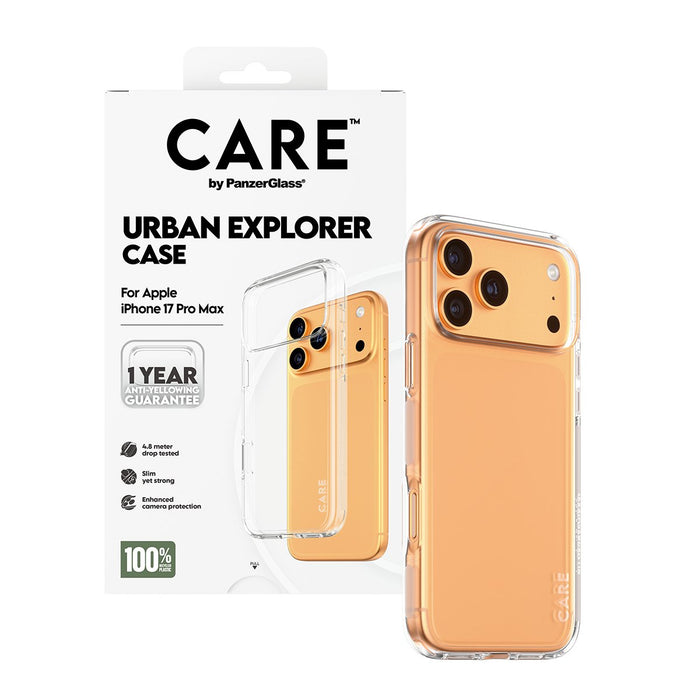 EAN 5715685027024 - PanzerGlass CARE™ by ® Urban Explorer Case Transparent iPhone 17 Pro Max funda para teléfono móvil Transp imagen 5