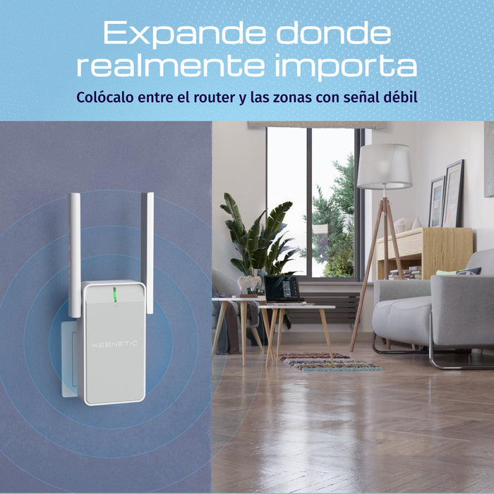 EAN 4897082922063 - Keenetic Buddy 4 (KN-3211) Repetidor de red Blanco, Gris 100 Mbit/s imagen 6
