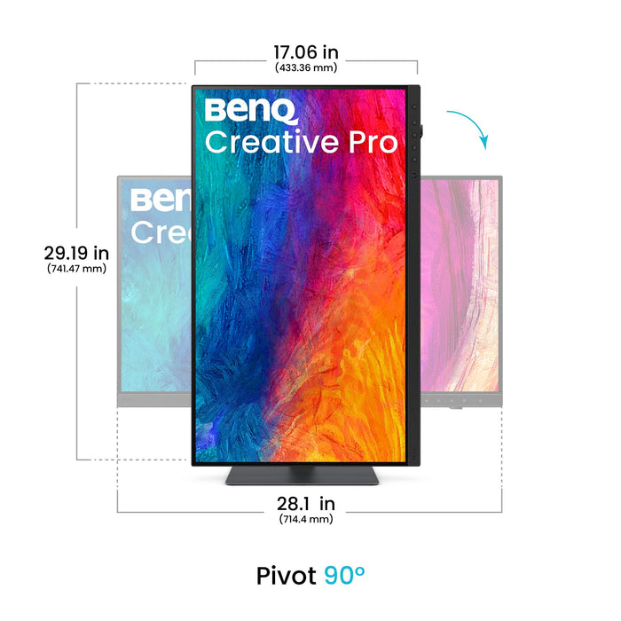 EAN 4718755096822 - BenQ PV3250U pantalla para PC 80 cm (31.5") 3840 x 2160 Pixeles 4K Ultra HD LED Negro imagen 4