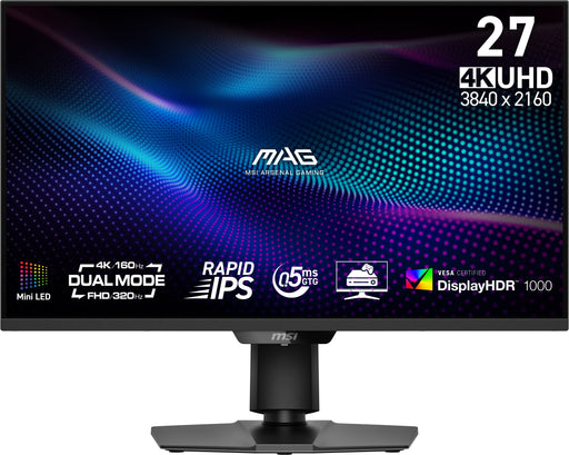 EAN 4711377299022 - MSI MAG 274UPDFDE E16M pantalla para PC 68,6 cm (27") 3840 x 2160 Pixeles 4K Ultra HD LED Negro imagen 1