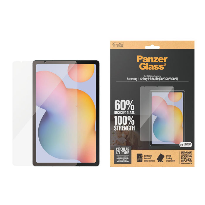 EAN 5715685007002 - PanzerGlass ® Screen Protector Samsung Galaxy Tab S6 Lite (2020, 2022, 2024) | Ultra-Wide Fit Protector d imagen 2