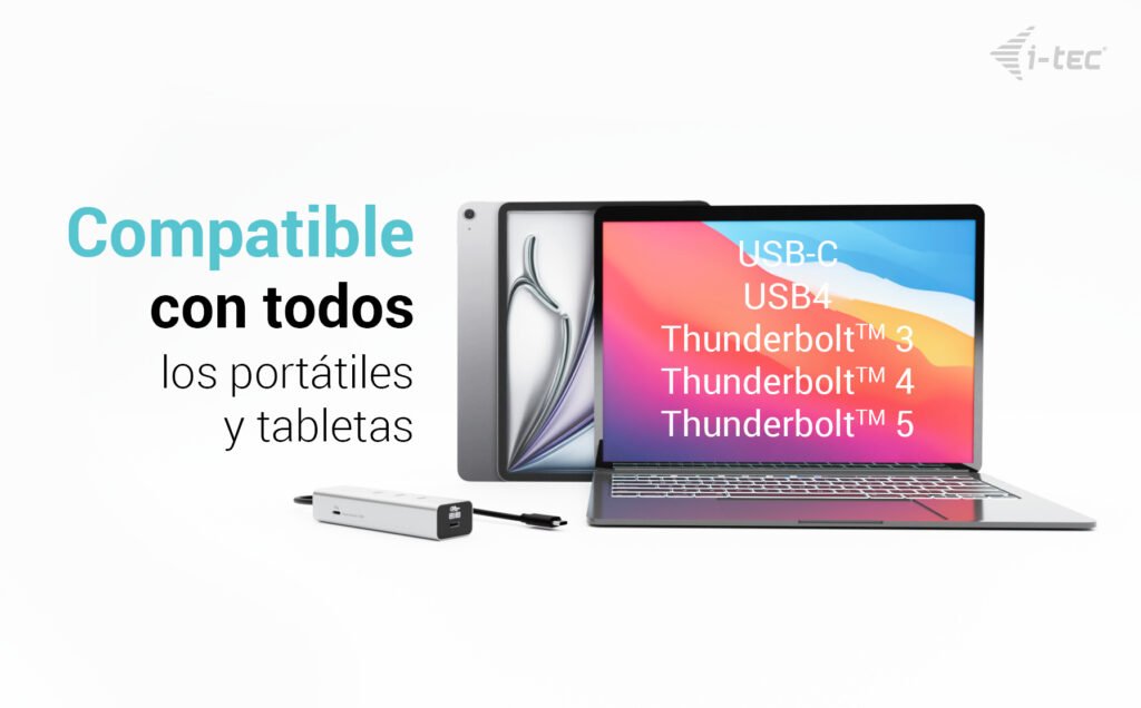 EAN 8595611707346 - i-tec Metal C31HUBMETAL8KPDPRO hub de interfaz USB Tipo C 10000 Mbit/s Plata imagen 13