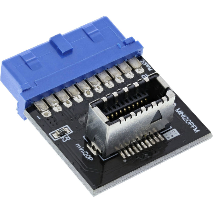 EAN 4043718277421 - InLine 33446B cambiador de género para cable USB 3.1 (Gen.2) USB 3.0 Multicolor imagen 2