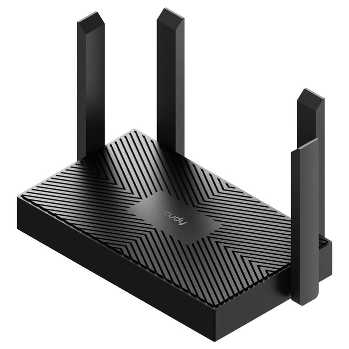 EAN 6971690793159 - Cudy WR1500 router inalámbrico Gigabit Ethernet Doble banda (2,4 GHz / 5 GHz) Negro imagen 2
