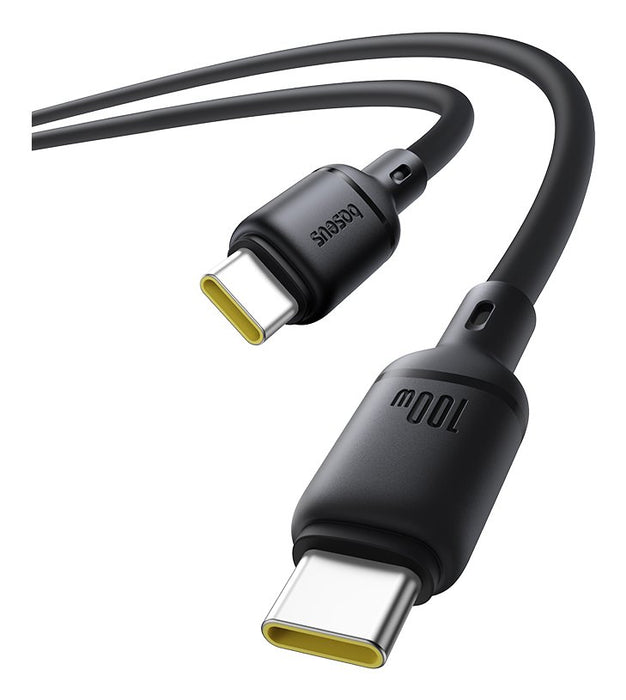 EAN 6932172668815 - Baseus Silky Şarj Kablo TYPE-C-C 1m-Syh cable USB USB C Negro imagen 4