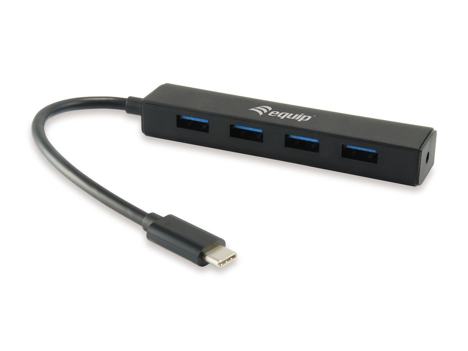 EAN 4015867208472 - Equip 128954 hub de interfaz USB 3.2 Gen 1 (3.1 Gen 1) Type-C 5000 Mbit/s Negro imagen 1